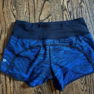 Lululemon Speed Up shorts, size 2